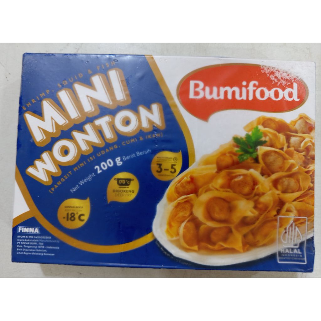 

BUMI FOOD mini wonton 200gram