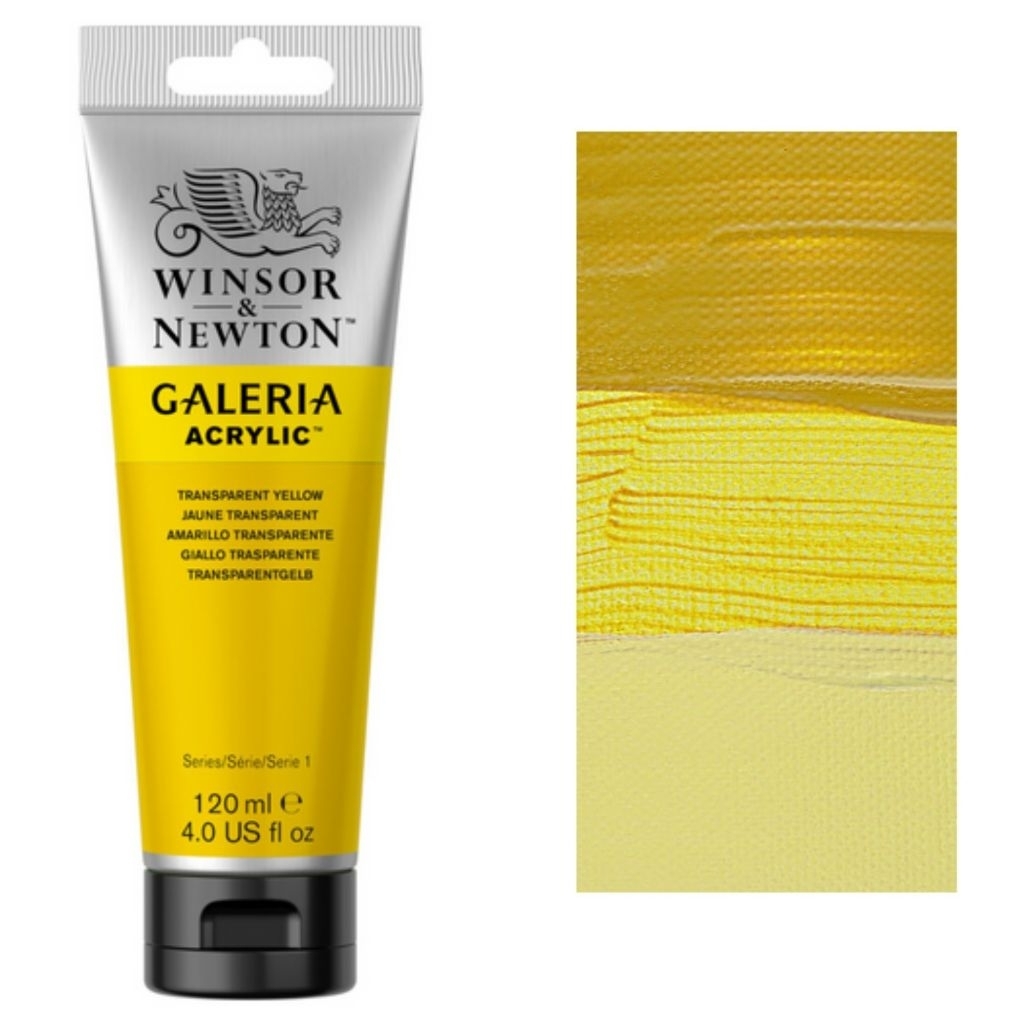 

GALERIA ACRYLIC 120 ML TRANSPARENT YELLOW WINSOR & NEWTON