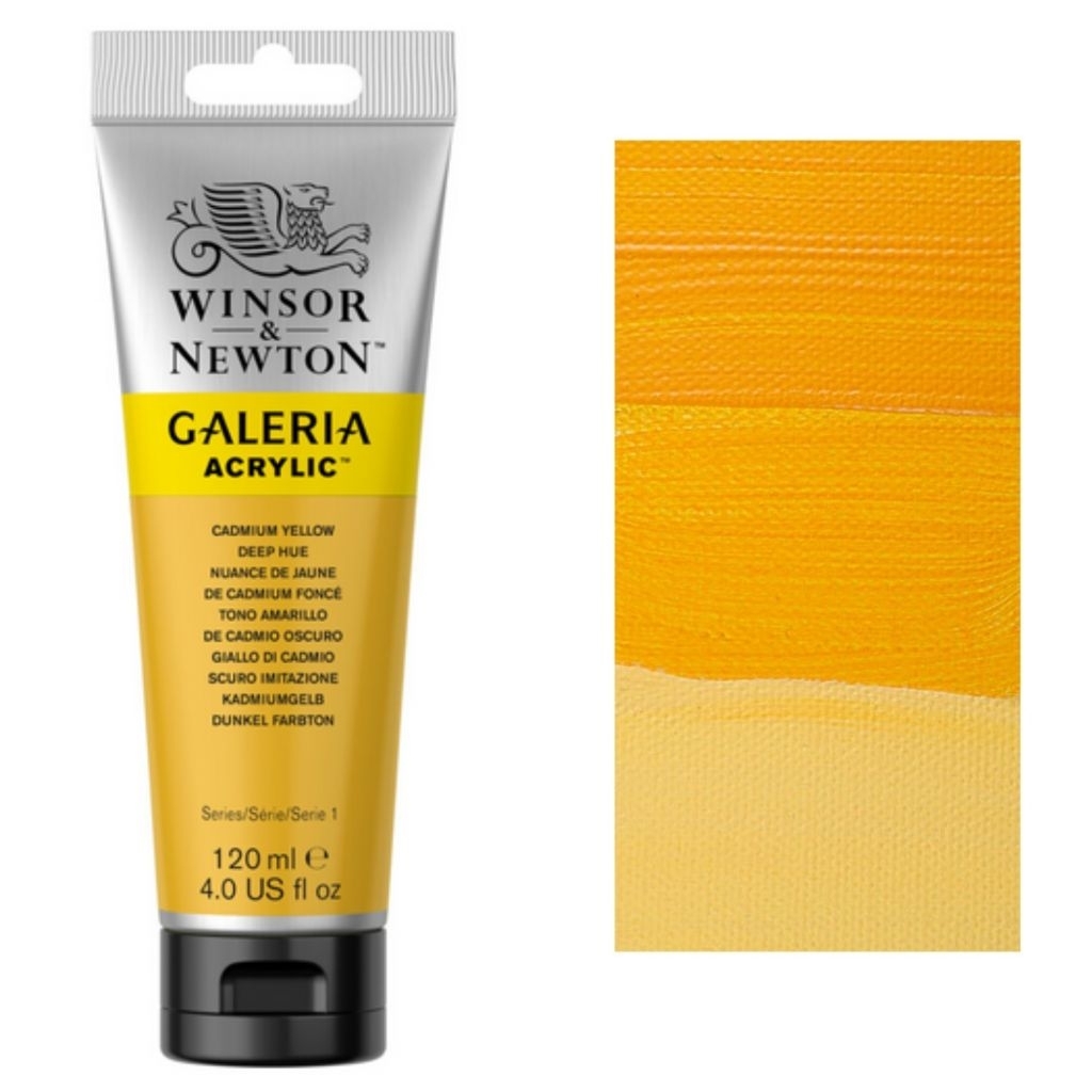 

GALERIA ACRYLIC 120 ML CADMIUM YELLOW DEEP HUE WINSOR & NEWTON