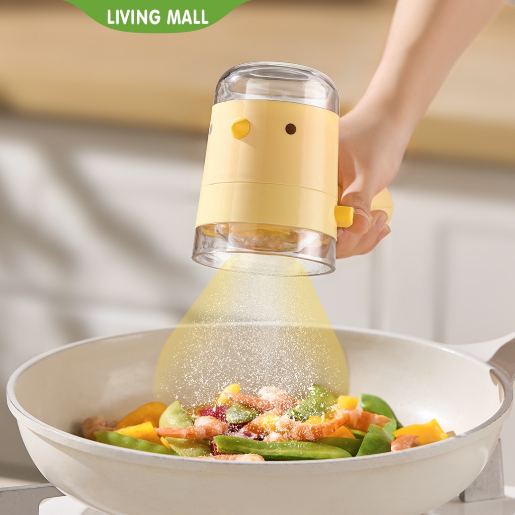 LIVING MALL Dispenser Bumbu Garam Lada Merica Tabur E41 Salt Pepper Sprinkle Spray