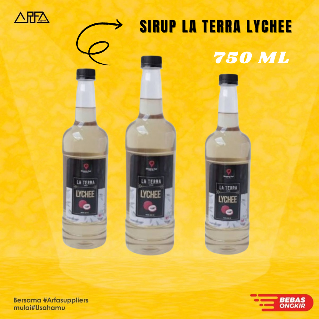 

Sirup La Terra Lychee 750 ml