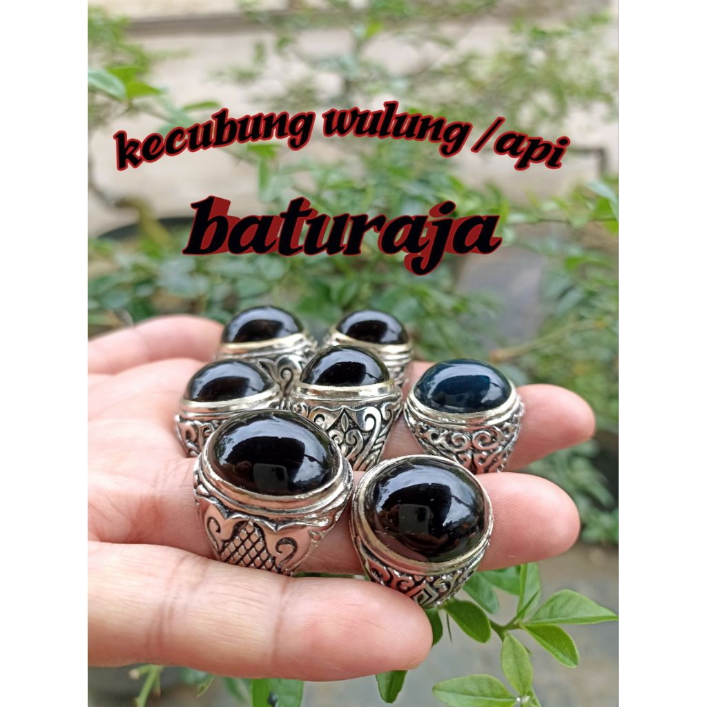 kecubung wulung, kecubung api, cincin akik yaman wulung