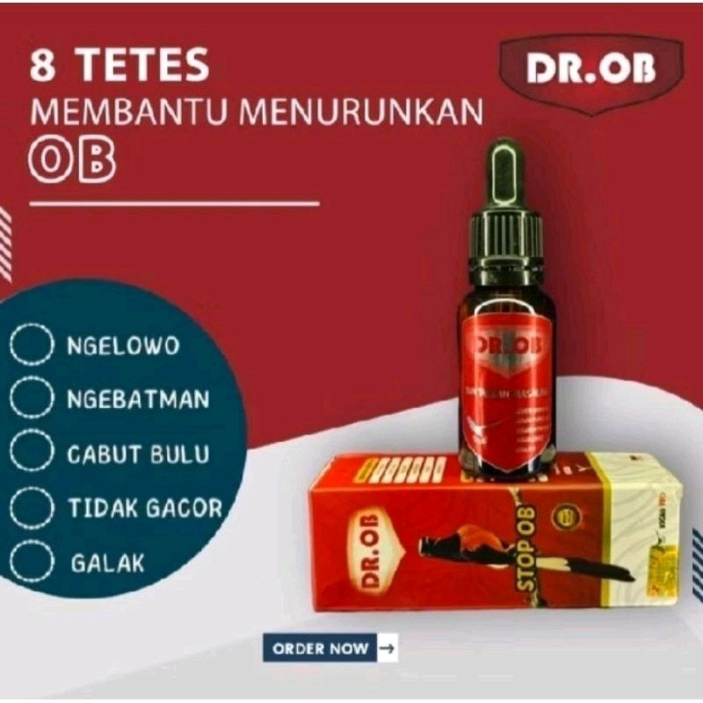 DR.OB Vitamin Burung Murai Batu Mengatasi OB Over Birahi Ngelowo Ciak Bulu Ngeruji Penurun Emosi per
