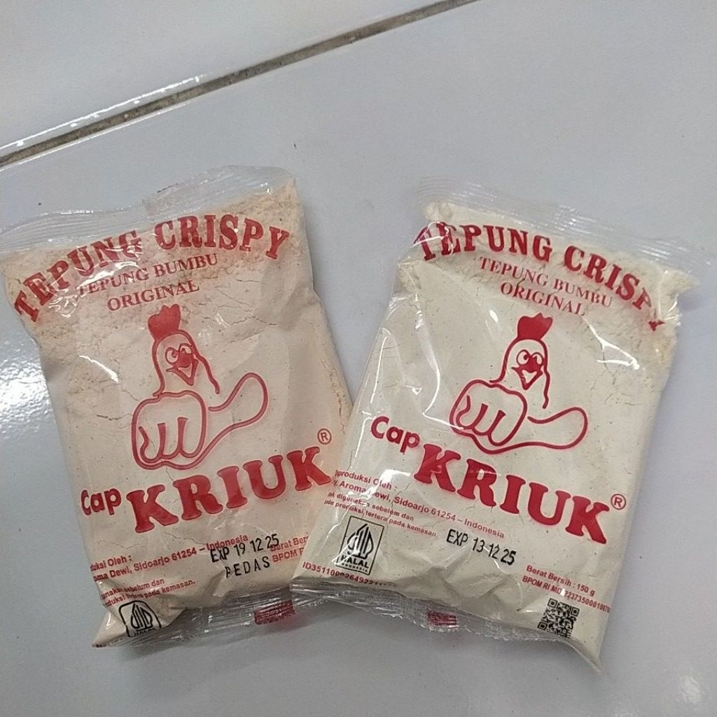 

Tepung Bumbu serbaguna Cap Kriuk