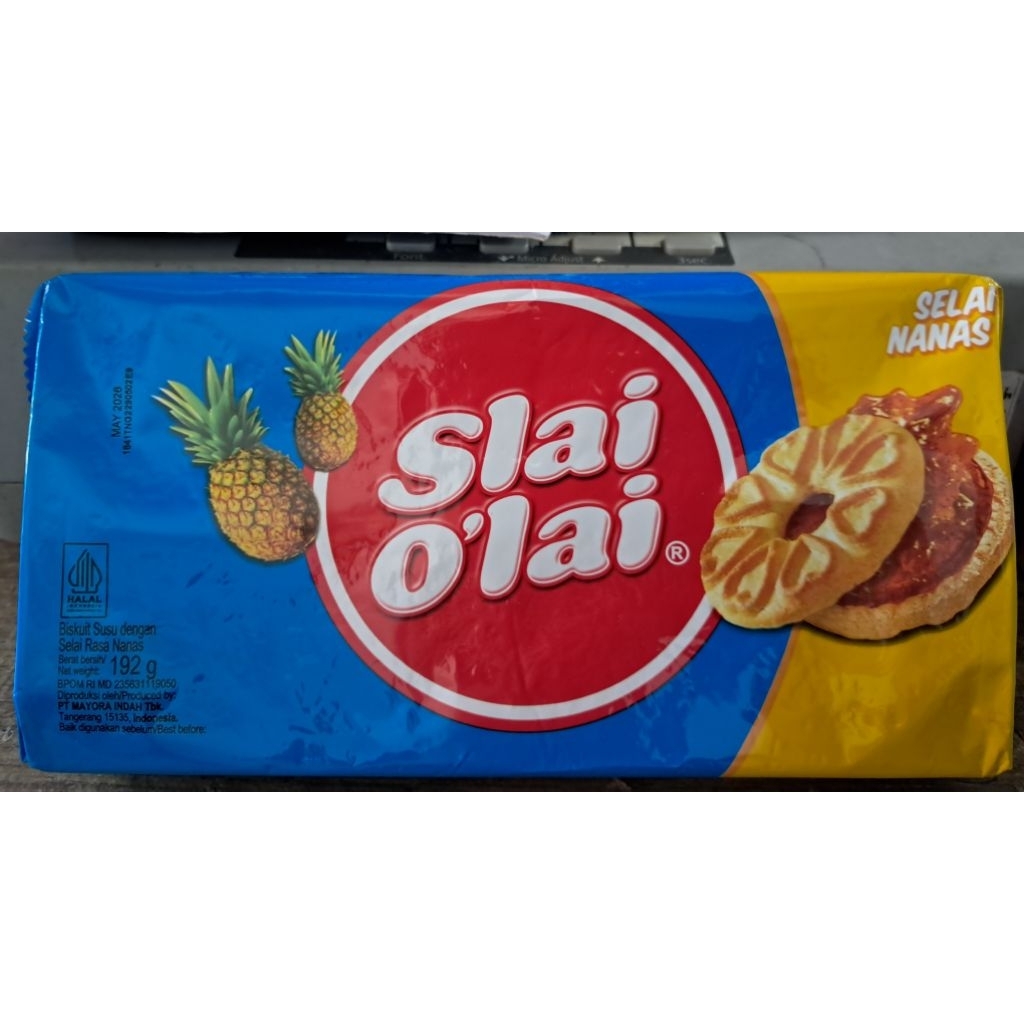 

Slai Olai Nanas/Stroberi/Bluebbery 192g/pcs.Mayora