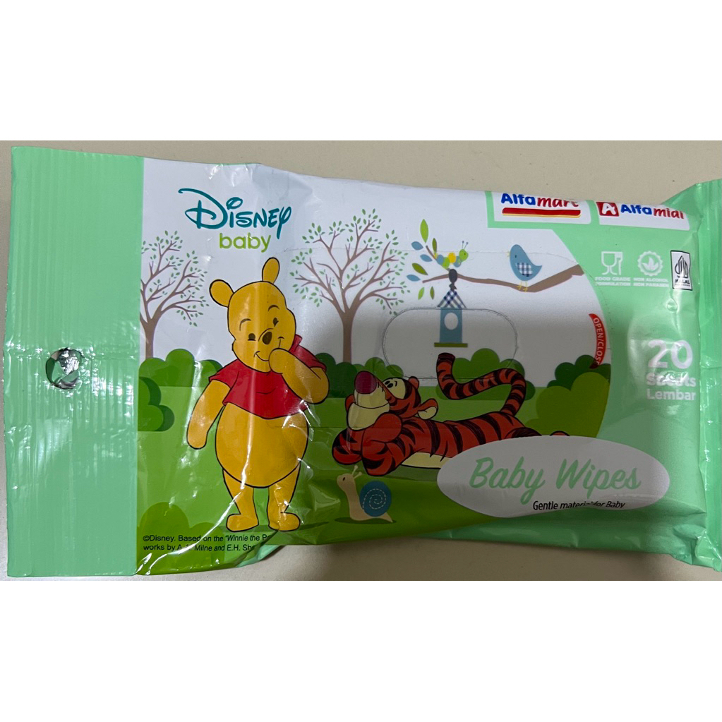 Tissue basah Disney Winnie The Pooh