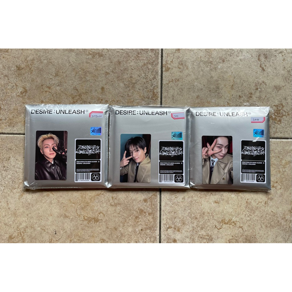 [READY STOCK] ENHYPEN 6th MINI ALBUM [DESIRE : UNLEASH] ENGENE VER + POB LUCKY DRAW WEVERSE SUNOO + 