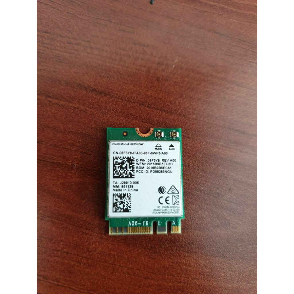Wifi card laptop Dell latitude 7390