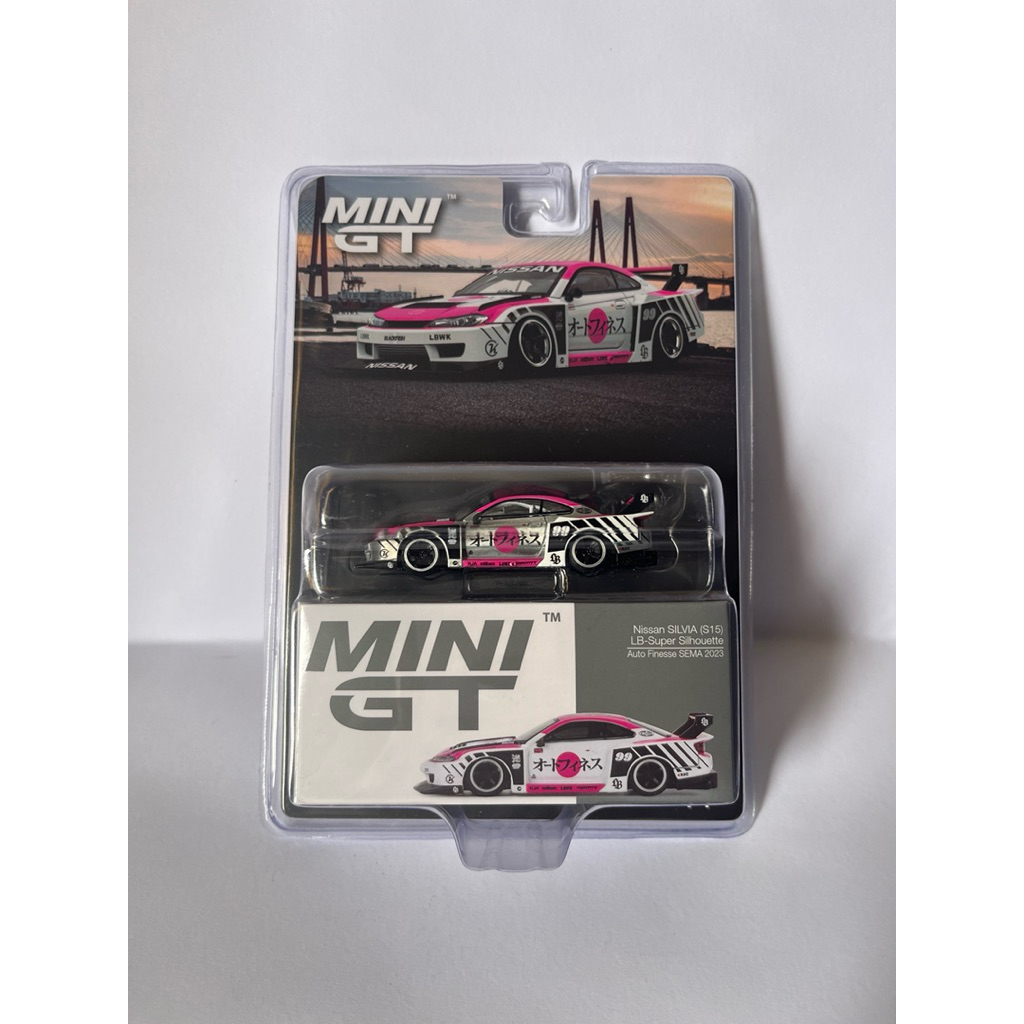 Mini gt Nissan silvia s15 Auto finesse pink (CHASE)