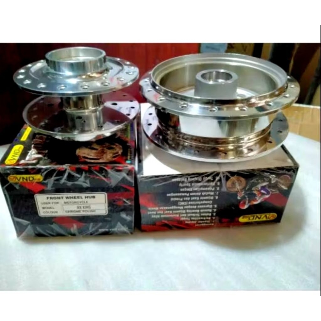 Tromol Set VND depan /belakang Yamaha RX king