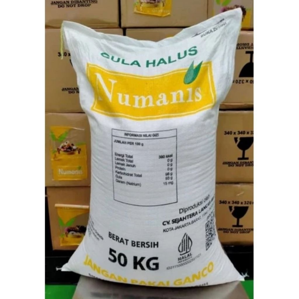 

Gula Castor Numanis 1sak 50kg khusus Ojol