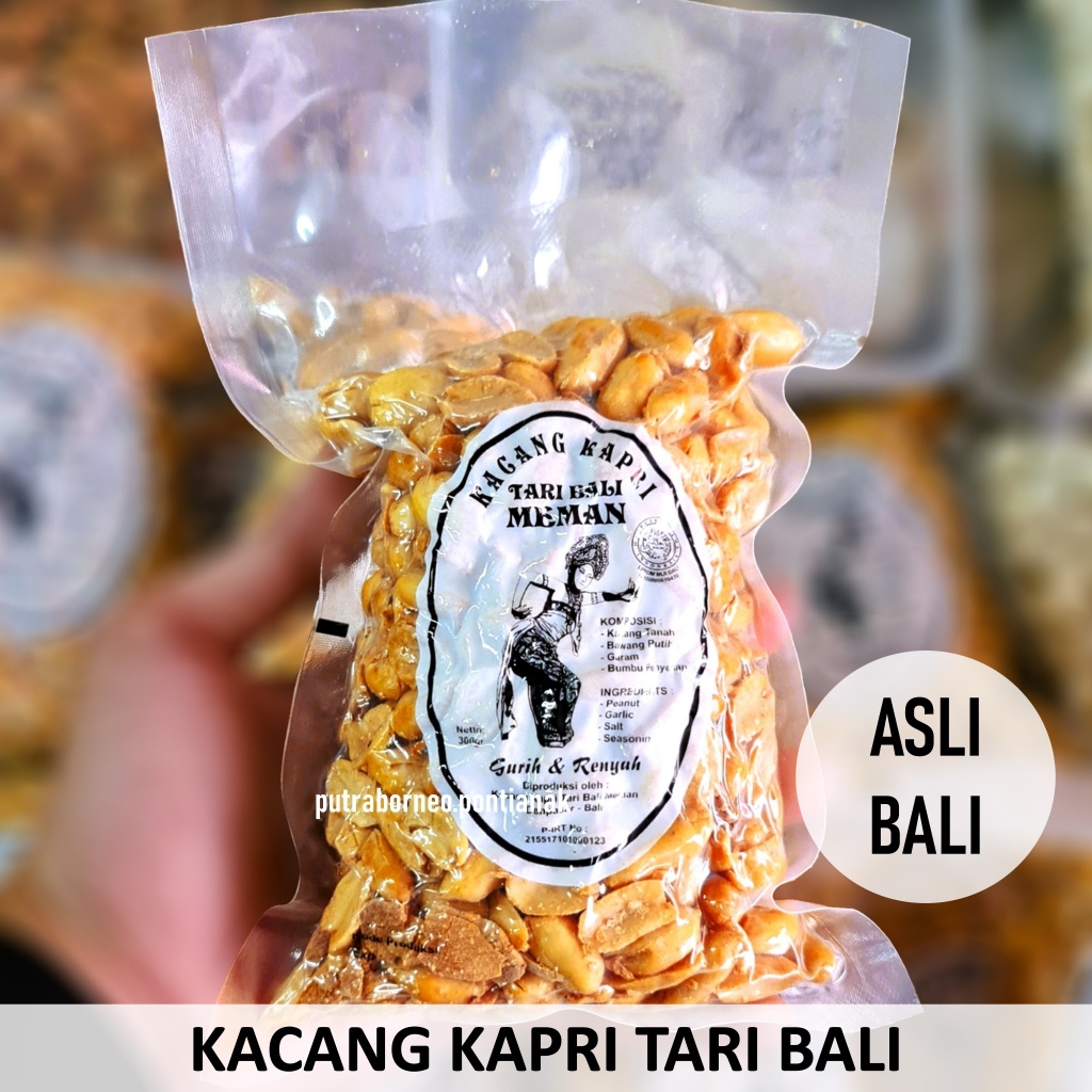 

Kacang Kapri 300gr / Kacang Bali Tari Bali Meman / Snack Kacang Kacangan