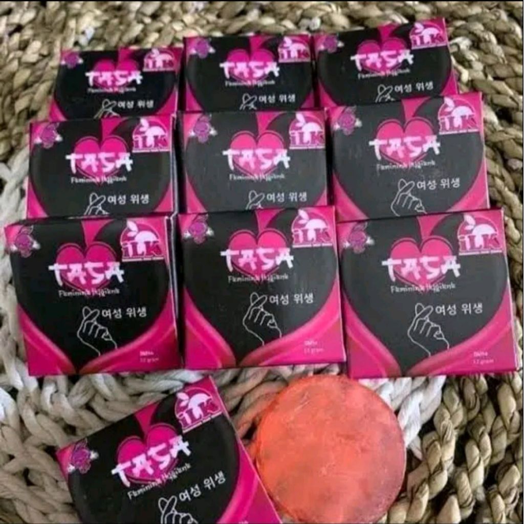 10-PCS Sabun Tasa Feminim 12g PerapatPewangi Pengharum Miss V Vagina Permanen Agar Kem...
