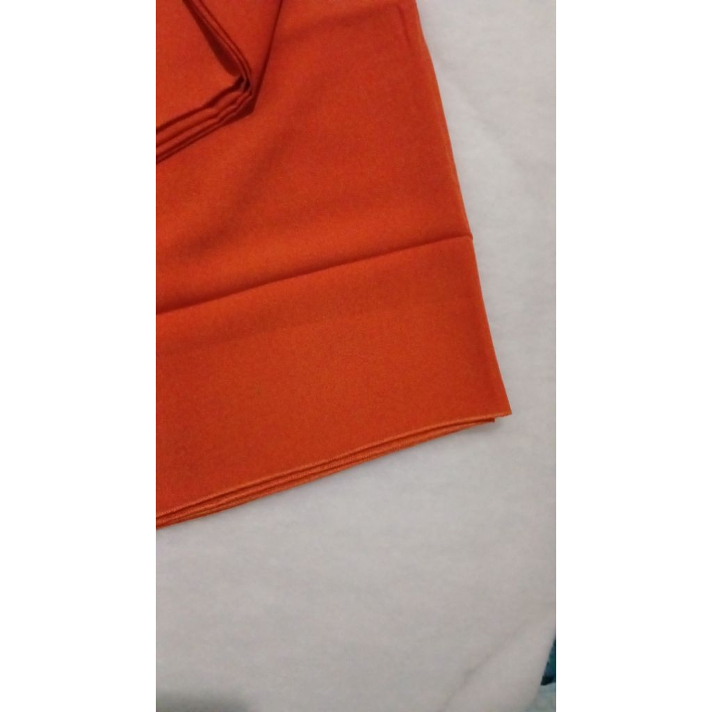 PL jilbab segiempat wolfis 120x120 oren orange