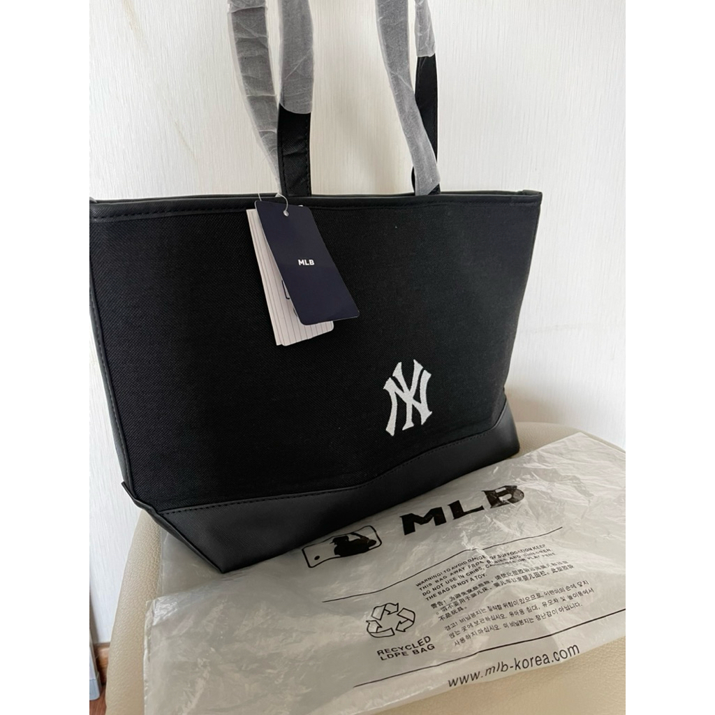 Tas MLB VARSITY JACQUARD CANVAS LARGE SHOPPER BAG NEW YORK YANKEES...