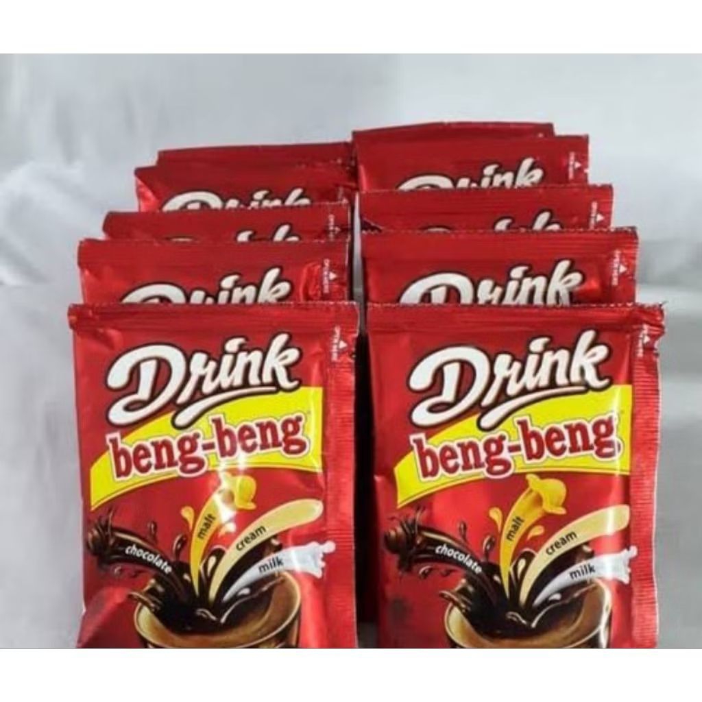 

Beng-beng Drink Sachet - 1 renceng isi 10 pcs/Renceng - Beng Beng Drink Minuman Coklat 10 Sachet