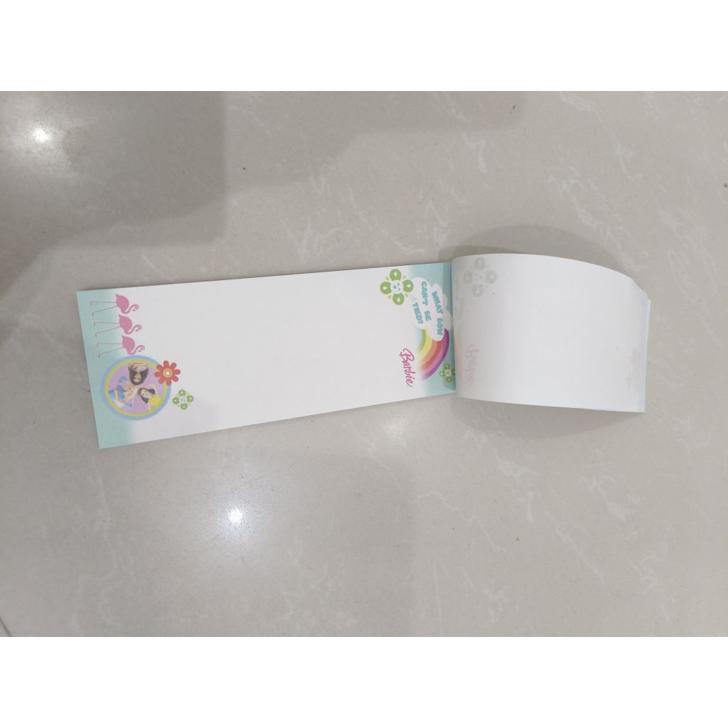 

Buku Notes Kartun Barbie