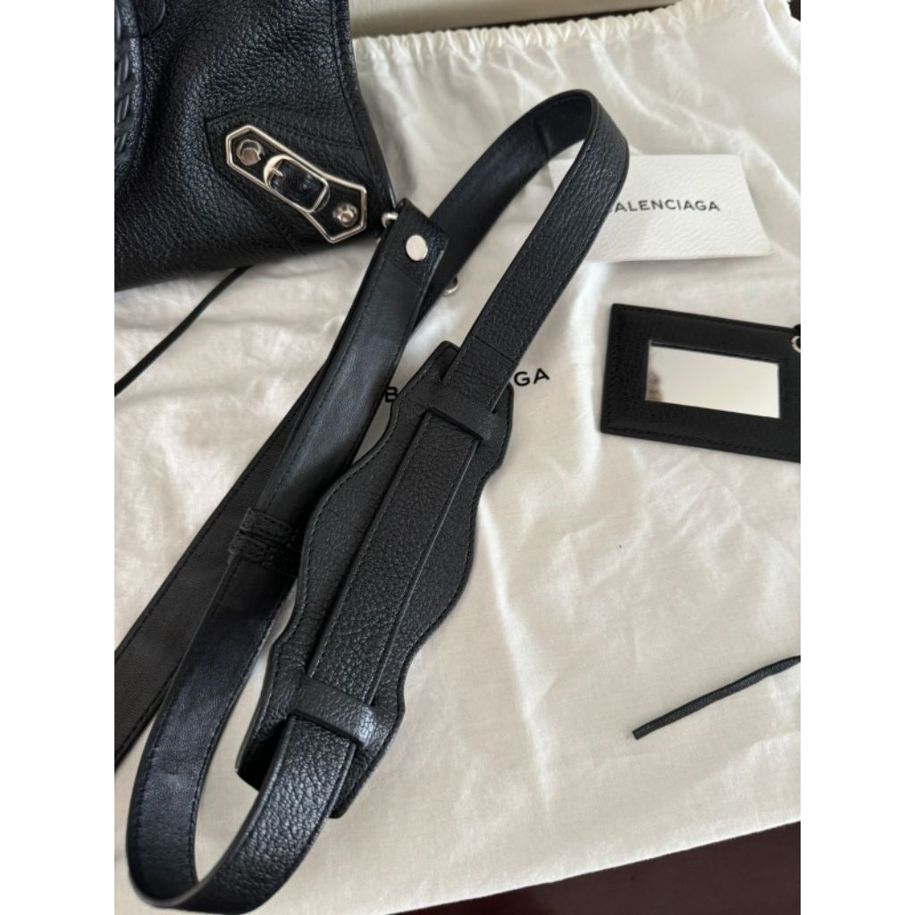Balenciaga Small City Black SHW 2018