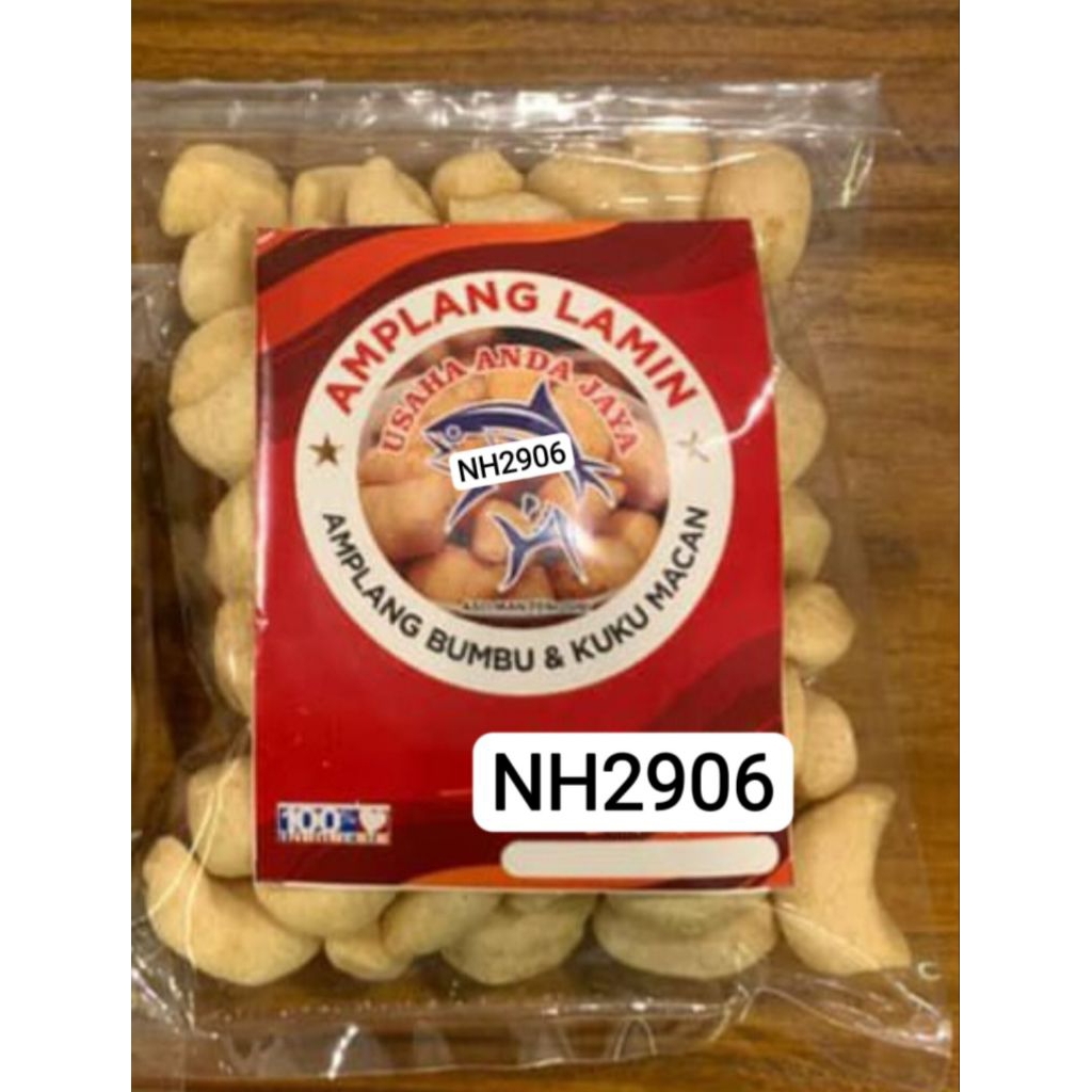 

AMPLANG BUMBU KUKU MACAN LAMIN SAMARINDA 1 BKS