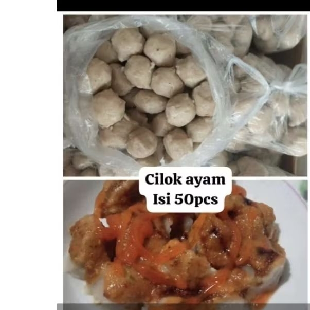 

cilok bakso ayam enak best seller isi 50