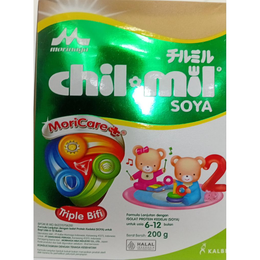 

SUSU MORINAGA CHIL MIL SOYA 6-12 200gr