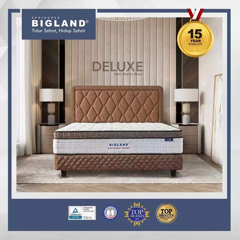 HARGA PROMO- Bigland Springbed DELUXE Pocket