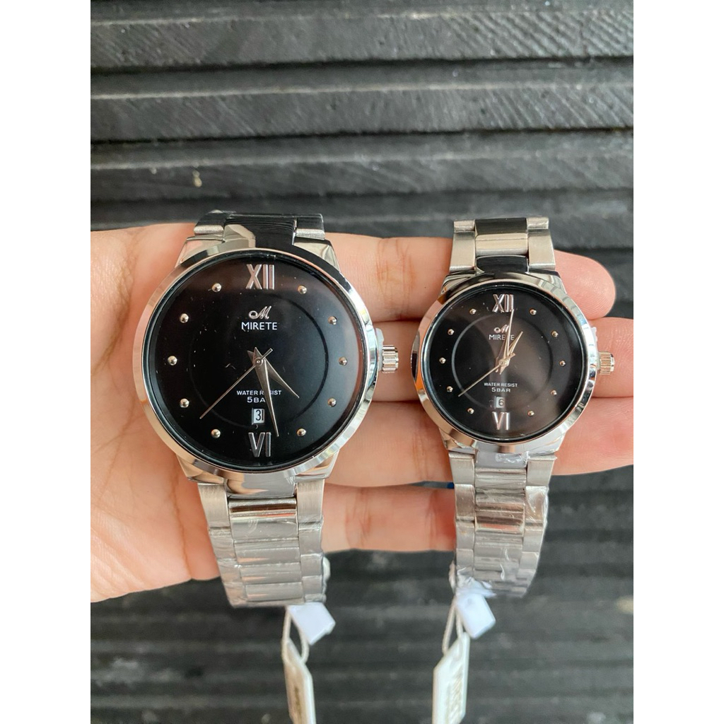 JAM TANGAN PRIA WANITA/ JAM TANGAN MIRETE COUPLE