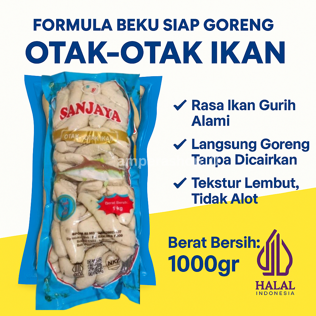

OTAK OTAK SANJAYA FROZEN FOOD 1kg
