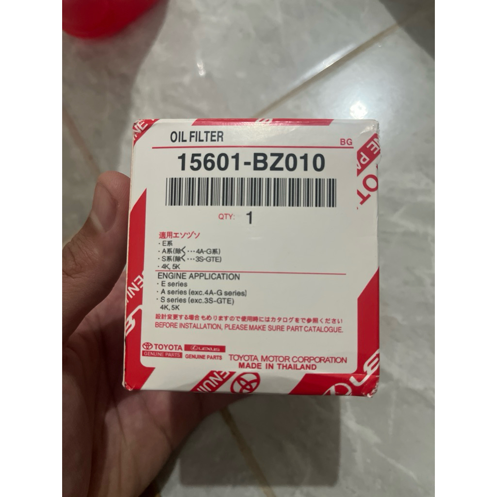 Filter Oli 15601-BZ010