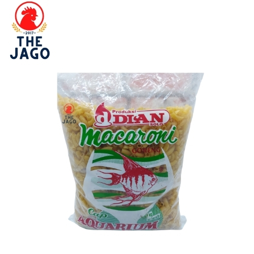 

Makaroni Usus Aquarium Original 1 Kg Kuning Bantat