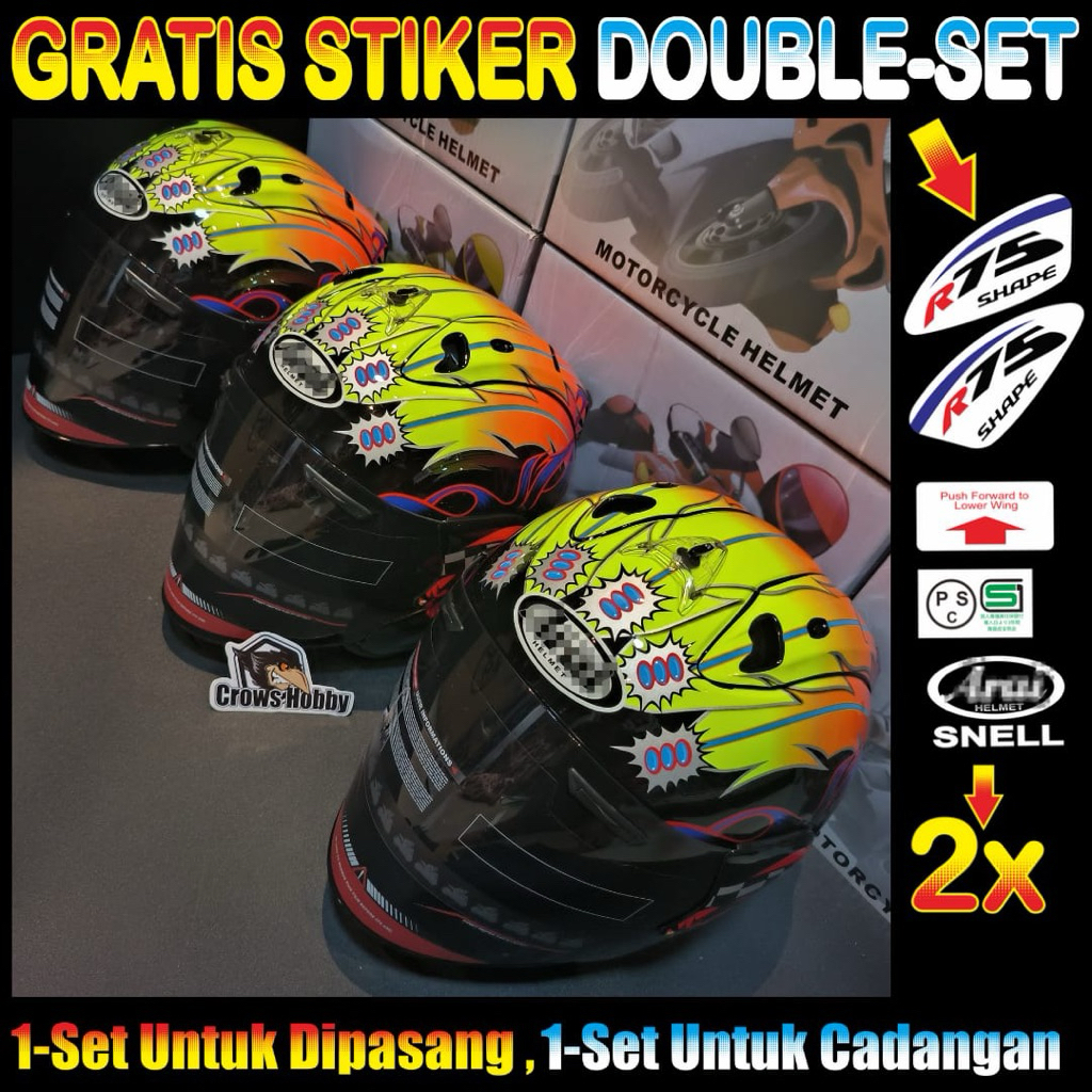 AHP replika copy ram 3 motif Russel Black bukan TSR