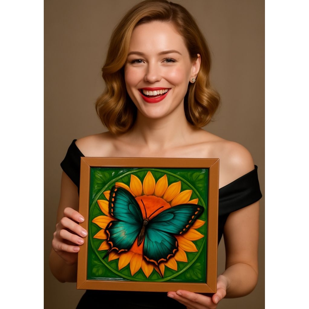 

3D Relief Color Painting – Paket Mewarnai kupu kupu 3D