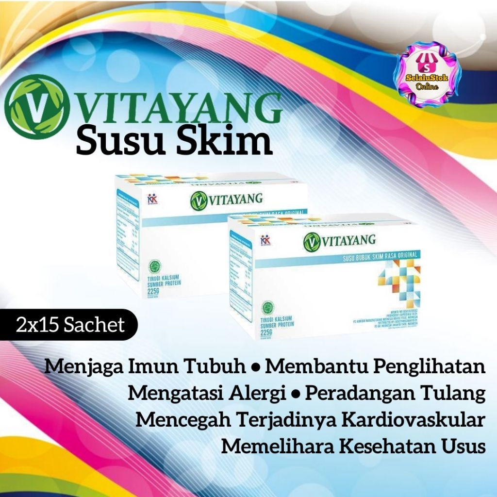 

Vitayang Susu Skim Bubuk Promo Hemat 2 Box Rasa Original Susu Colostrum Kk Indonesia