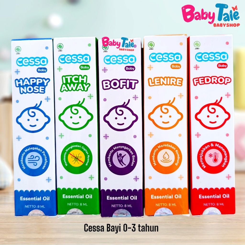 [READY STOCK] Cessa Baby Batuk Pilek | Cessa Lenire | Cessa Fever Drop | Cough & Flu | Cessa Bye Bye