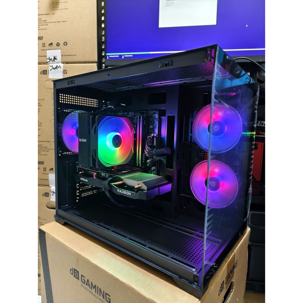 PC RAKITAN INTEL I5 12400F VGA RX6600