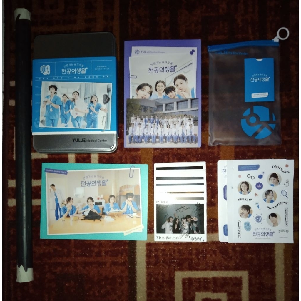 [READY INA] [SIAP KIRIM] SHARING RESIDENT PLAYBOOK ALBUM OST. YULJE RESIDENT PLAYBOOK. POLAROID TXT.