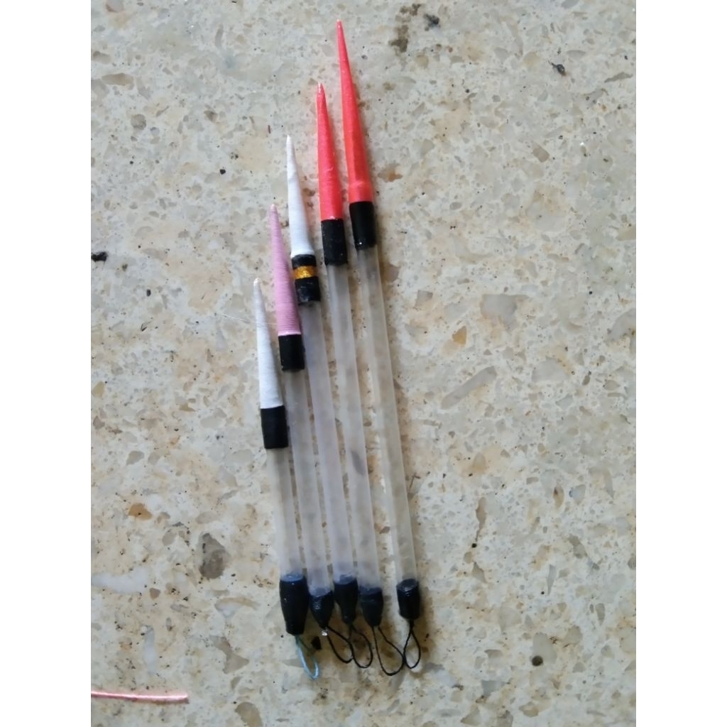 pelampung pancing sedotan kayu 6-10cm Super sensitif Galatama lele Ikan mas nila gurame