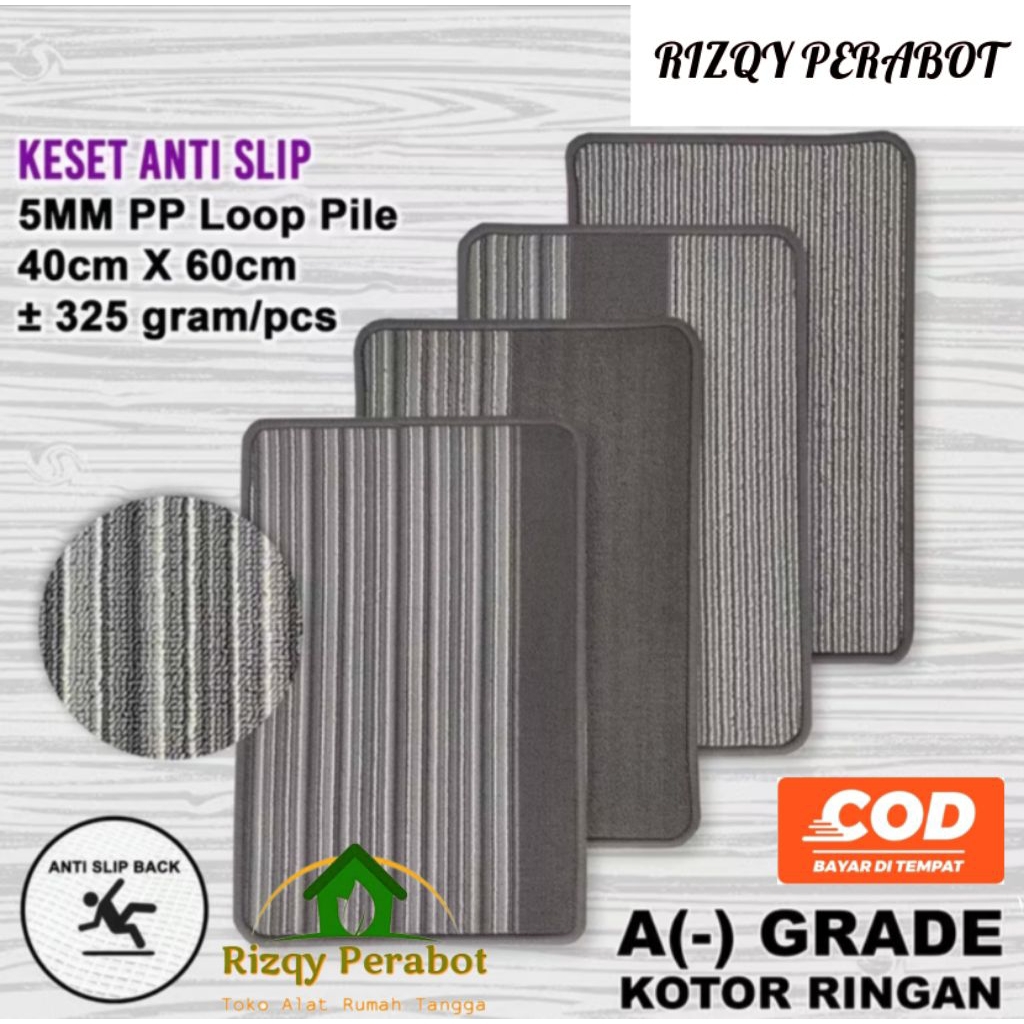 Keset Kaki Anti slip/ Keset Motif Aesthetic/ Keset Dapur Serap Air/ Keset Rumah anti slip Murah