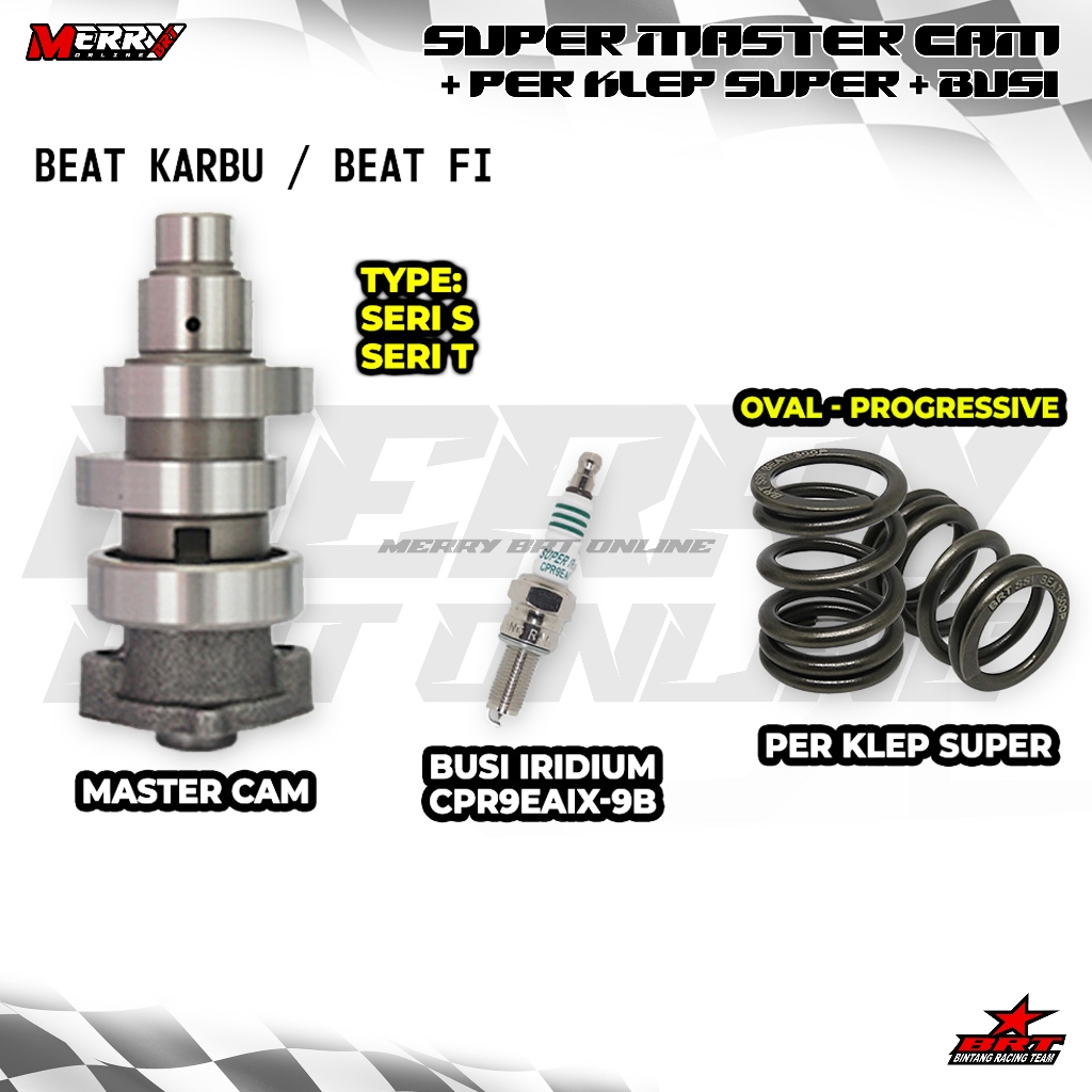 Master Cam & Per Klep BRT Noken as Beat Karbu Spacy Scoopy KVY S1 T1 R Series