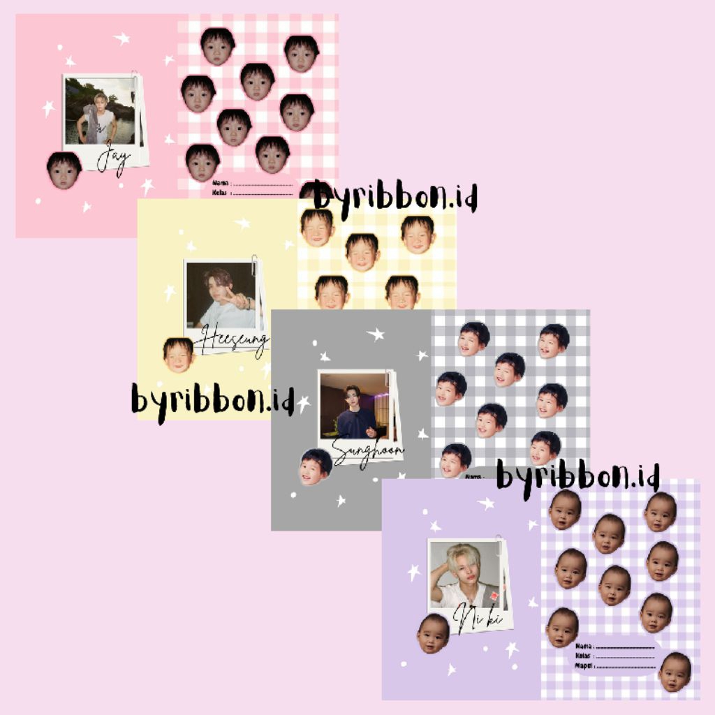 

byribbon.id – Sampul Buku Aesthetic Enhypen Series (Bisa Custom Foto Kalian) - (Sidu/BigBoss)