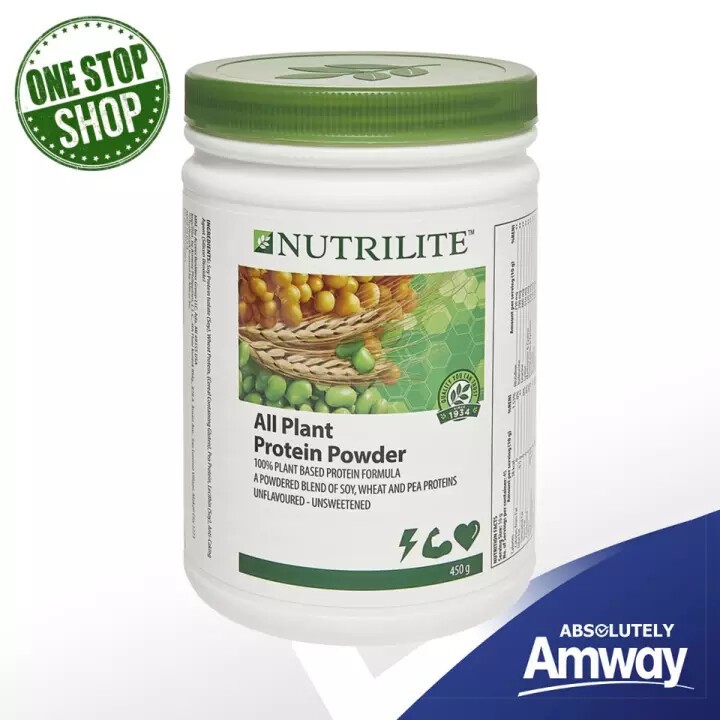 Nutrilite Hi-Protein All Plant Amway susu protein amway original