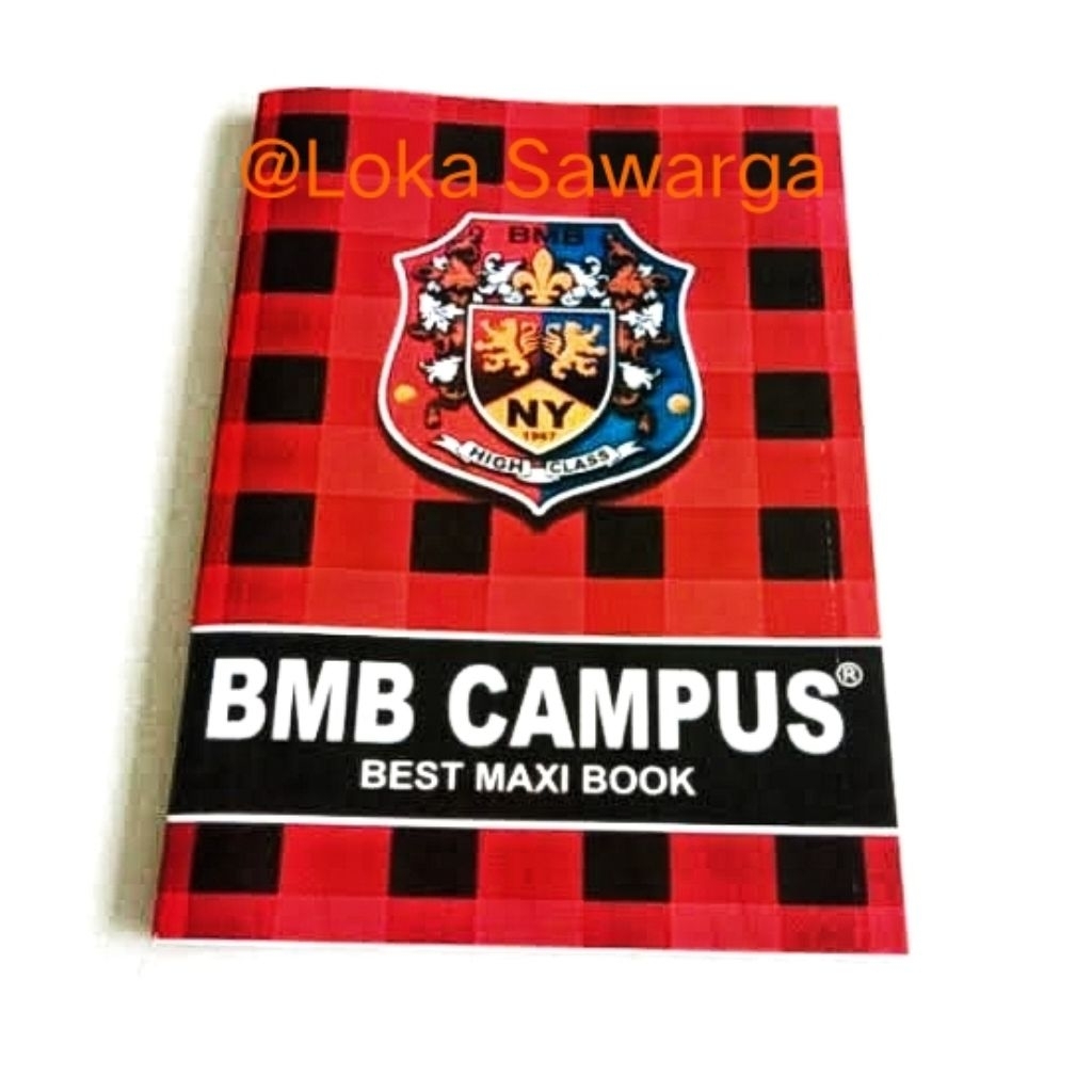 

Buku Tulis Besar Campus 50 Lembar 1 Pack (10) | Buku Tulis Boxy Bagus, Berkelas, & Berkualitas.