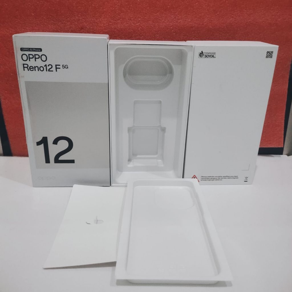 KARDUS BOX HP OPPO RENO 12F,'5G ORIGINAL
