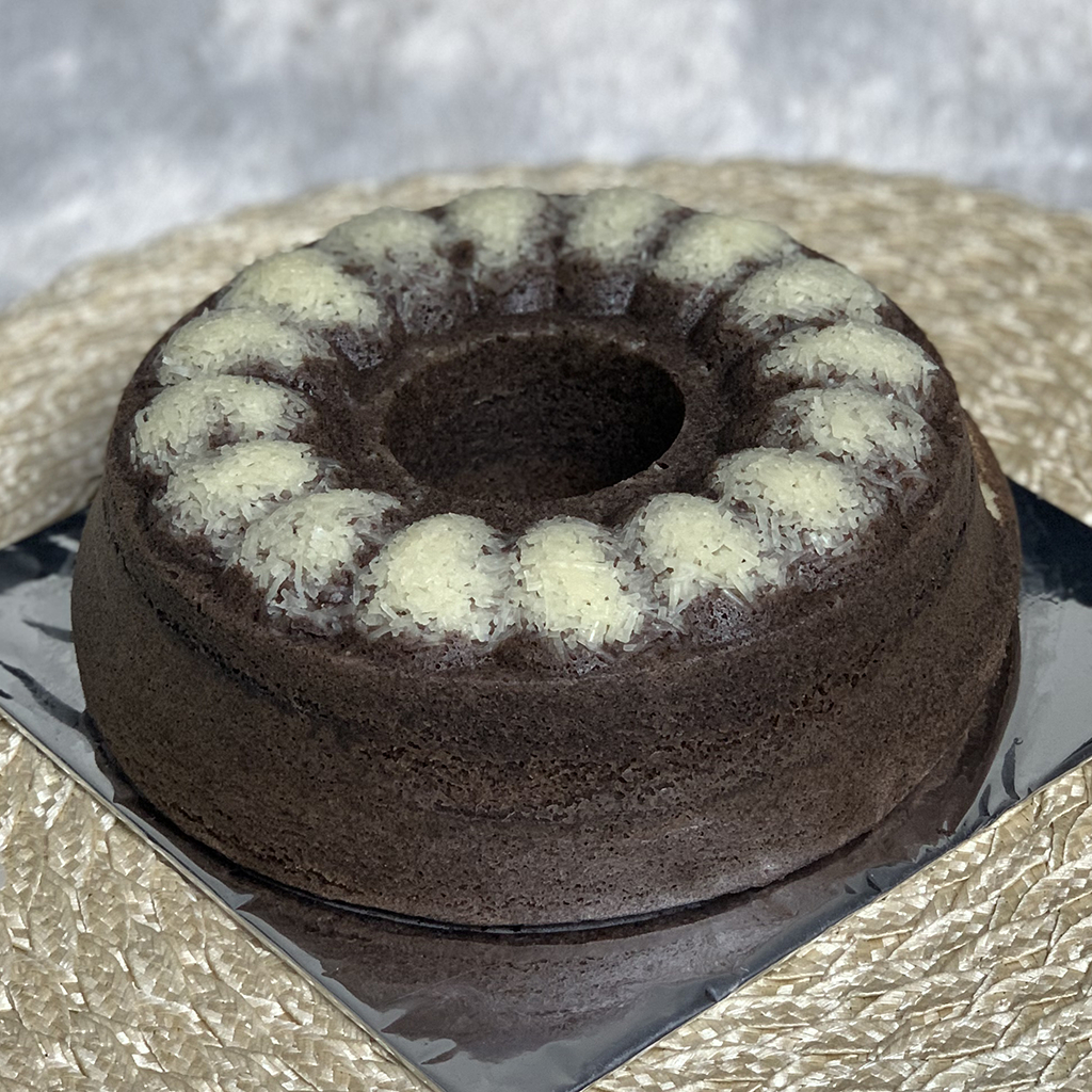 Bolu Ketan Hitam Keju Lumer Premium Butter uk 13/16/20/24 cm Homemade By Ramachef