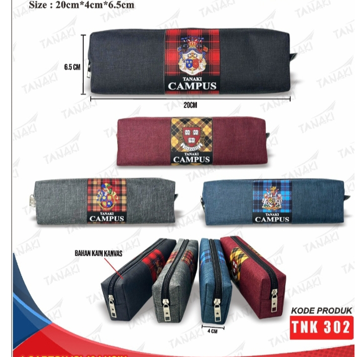

Tempat Pensil Resleting Campus Murah (1 pcs)