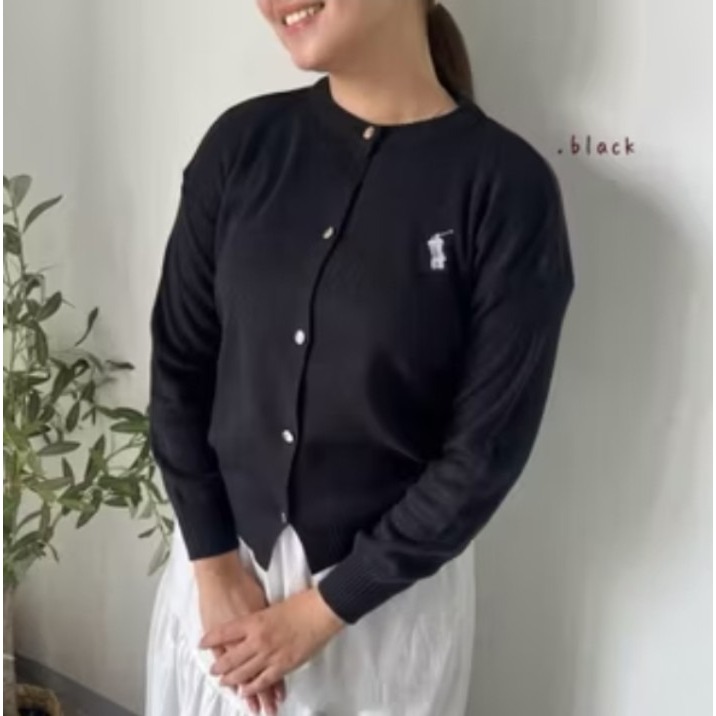 KARDIGAN RAJUT POLO OUTER RAJUT POLO