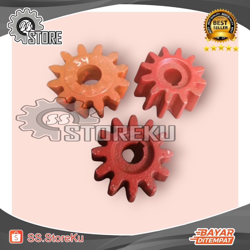 Gigi nanasan molen gear mesin pengaduk semen molen