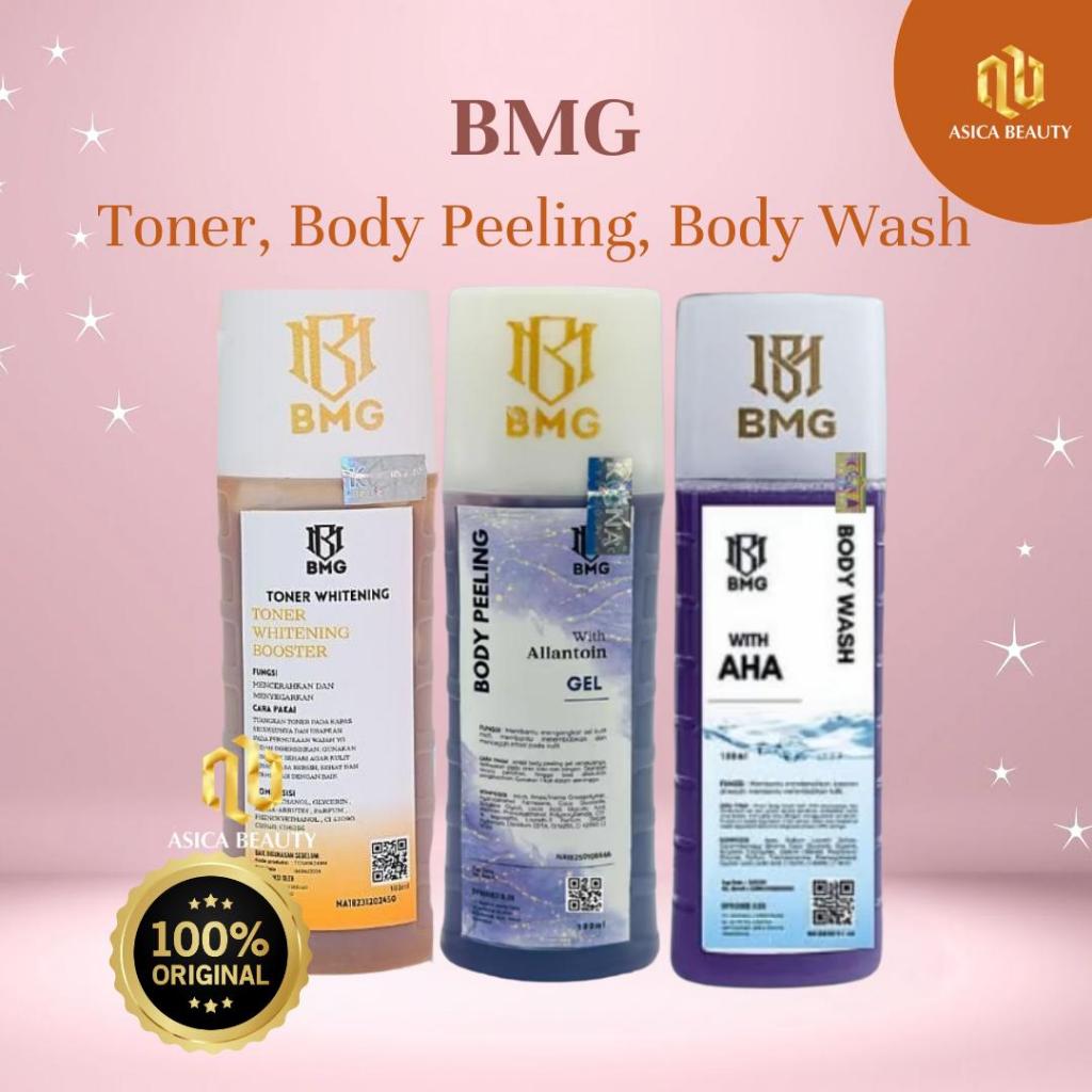 BMG Toner Badan Whitening| Body Wash| Body Peeling Original BPOM