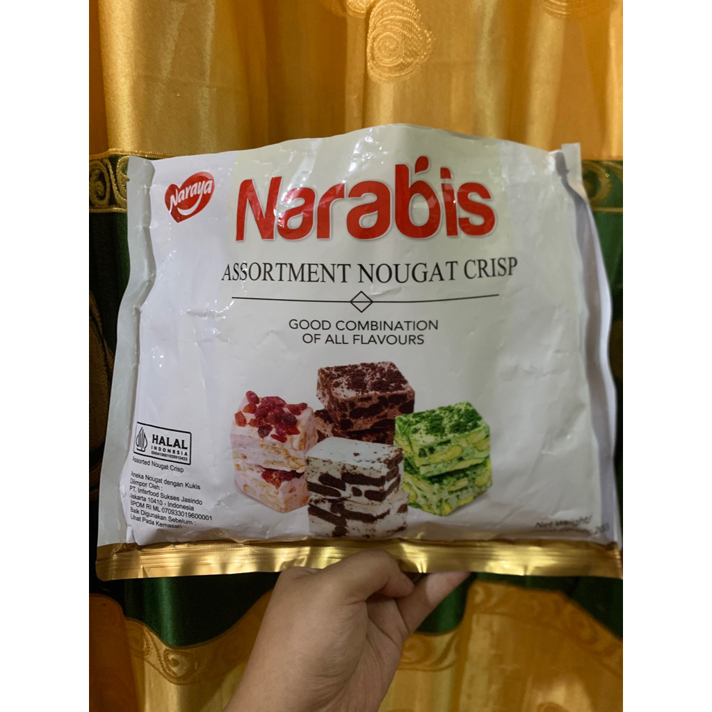 

Narabis Nougat Crips Ecer