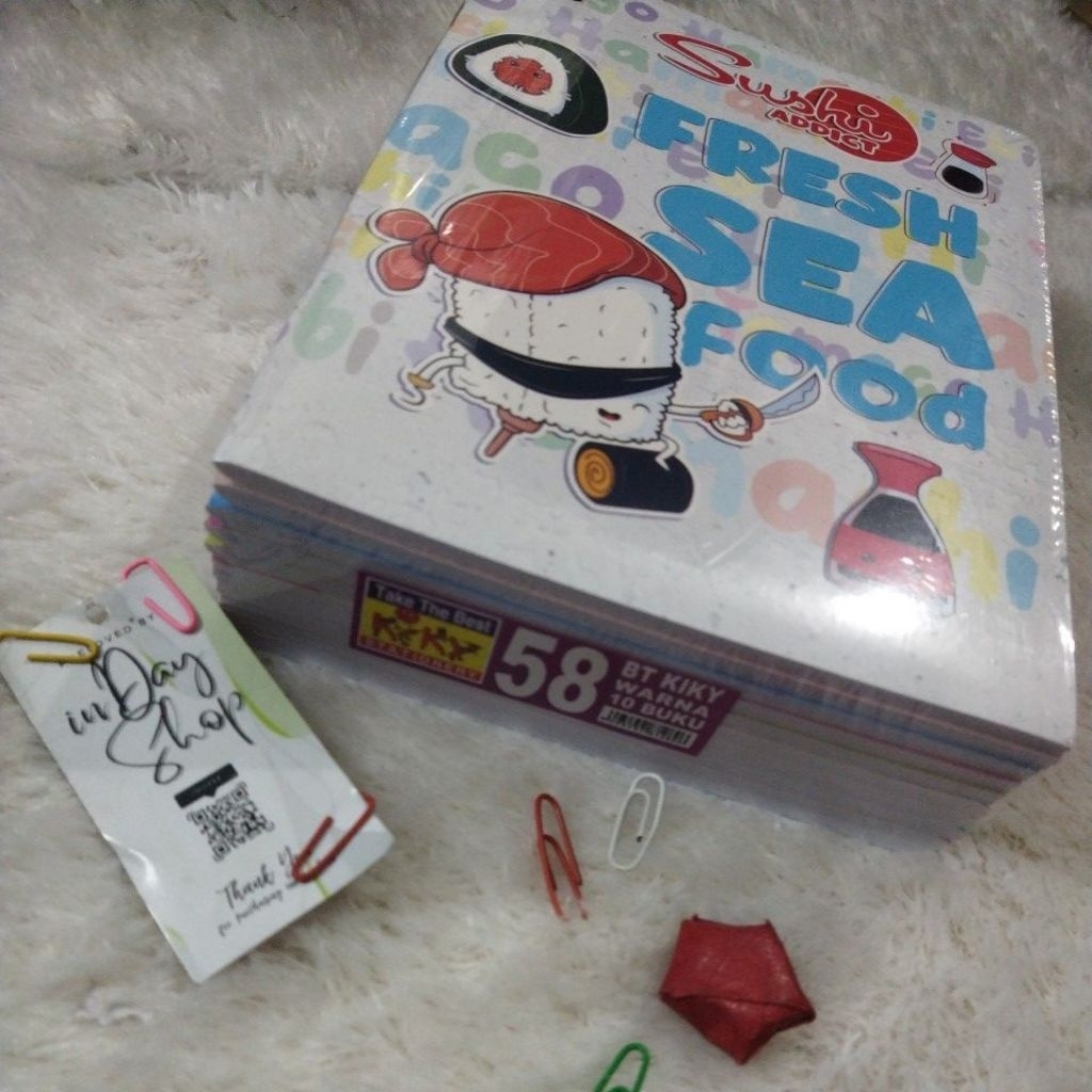 

(10pcs) Buku Tulis Kiky '58 | INDAY SHOP